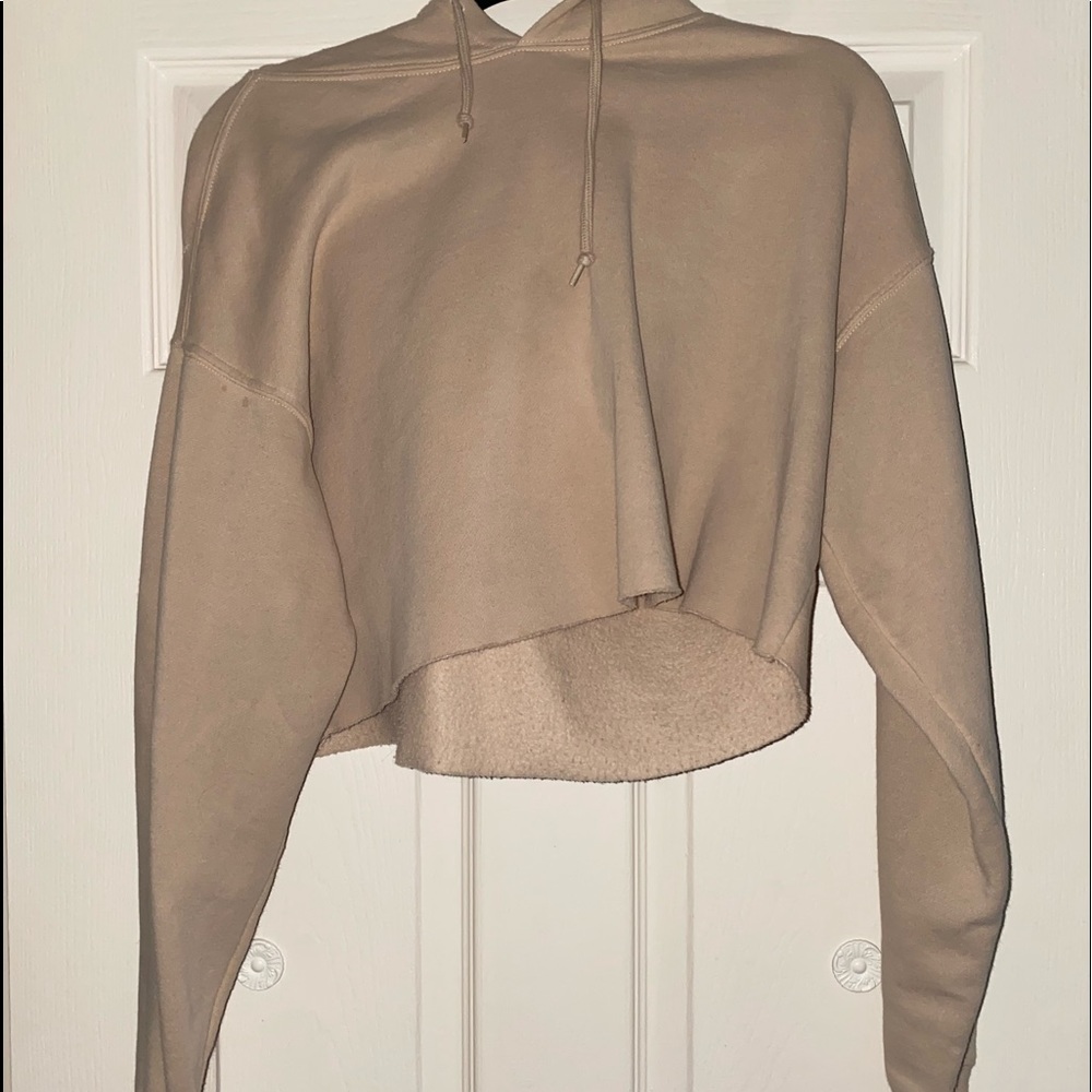 Cropped hoodie
